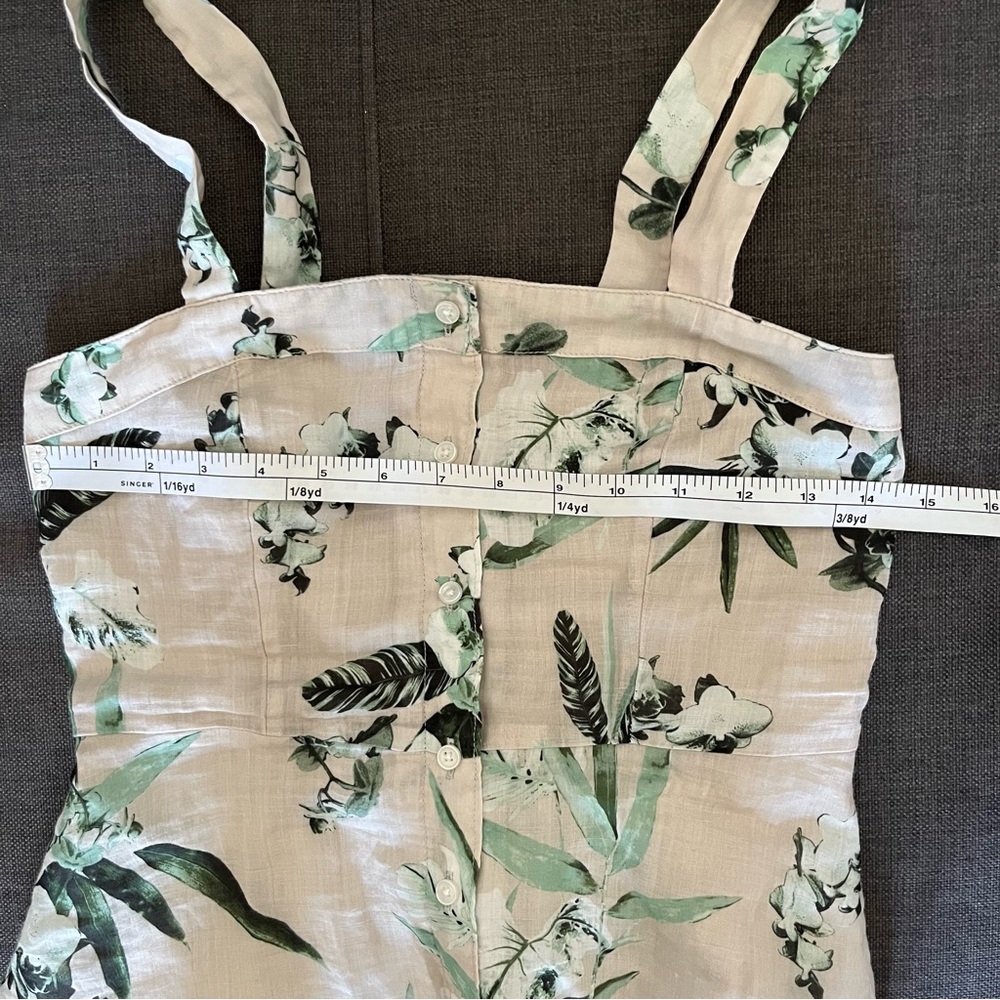 Banana Republic floral linen ramie  tank - Picture 5 of 5